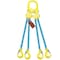 Grabiq Quad Leg 7/32 in Adjstbl Chain Slng TG4-EGKN, 20ft L, 8400lb WLL G-7/32-TG4-EGKN-20 - alternate 1